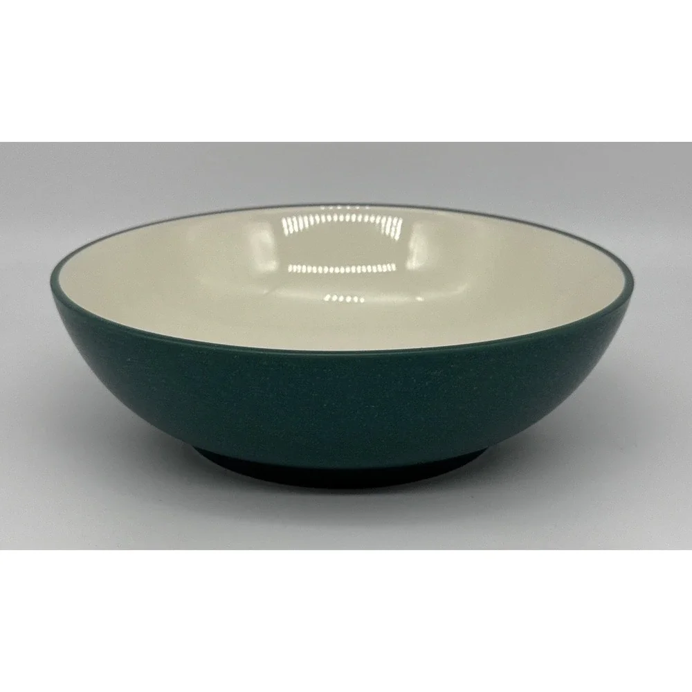 Noritake Colorwave Spruce Green Stoneware Cereal Bowl 5102, 7 Inch Round Soup